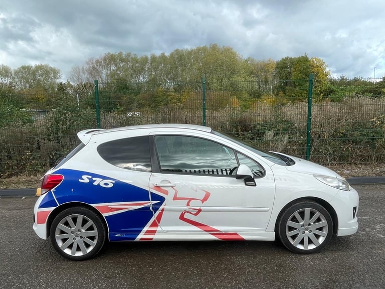 PEUGEOT 207 1.6 VTI S16 10 REG WHITE 3 DOOR MOT APRIL 6TH 2026 LADY OWNER 14 YEARS  INSURANCE 40+MPG