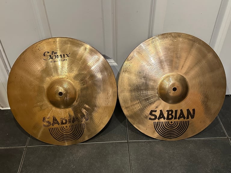 image for 14” Sabian Pro Sonix hi hat cymbals