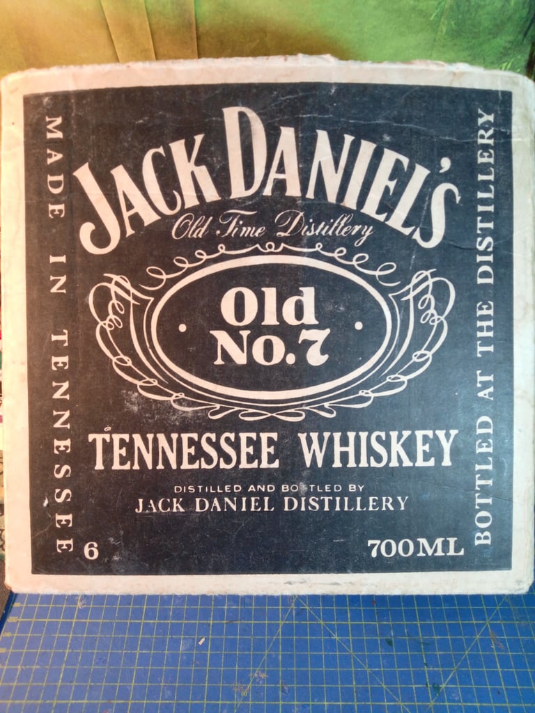Jack Daniels Whiskey Box 1990.
