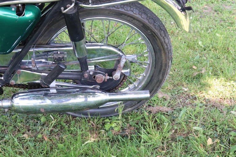 Triumph Trophy T100 SR 1966 Super Rare model, untouched and original