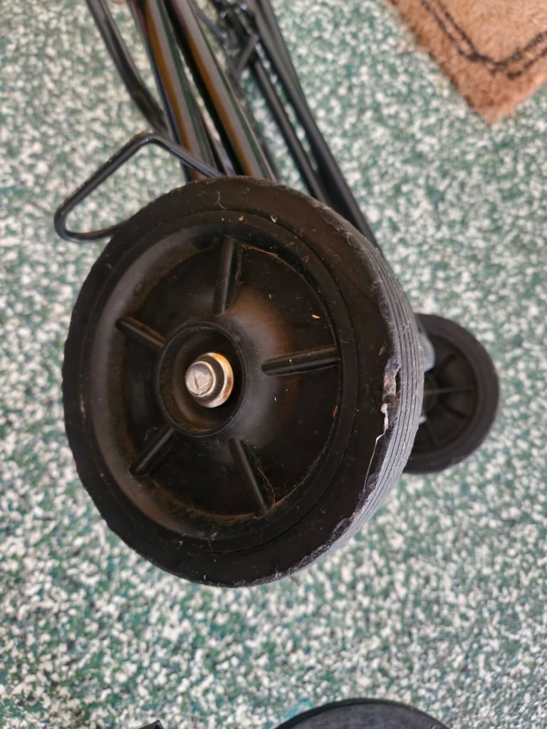 image for Black fold up trolley