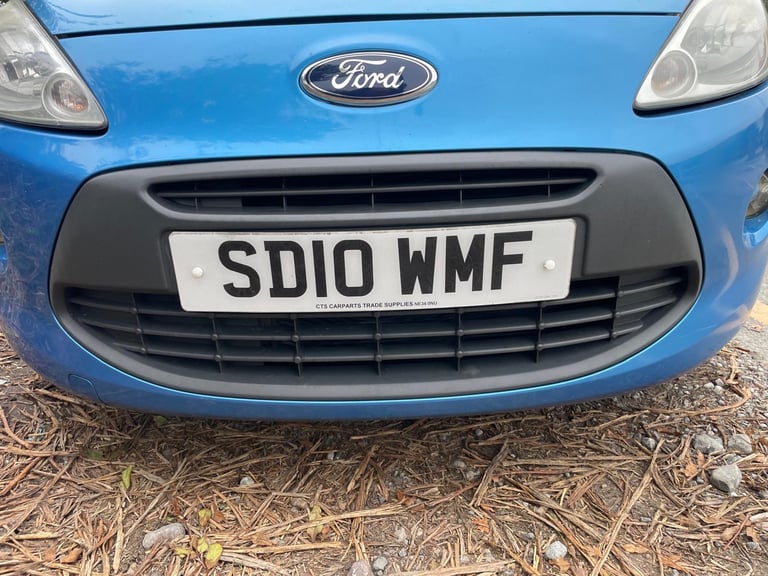 FORD KA 1.2 ZETEC 10 REG BLUE 3 DOOR MOT JULY 9TH 2026 TAX £35 SERVICE HISTORY NEW GEARBOX