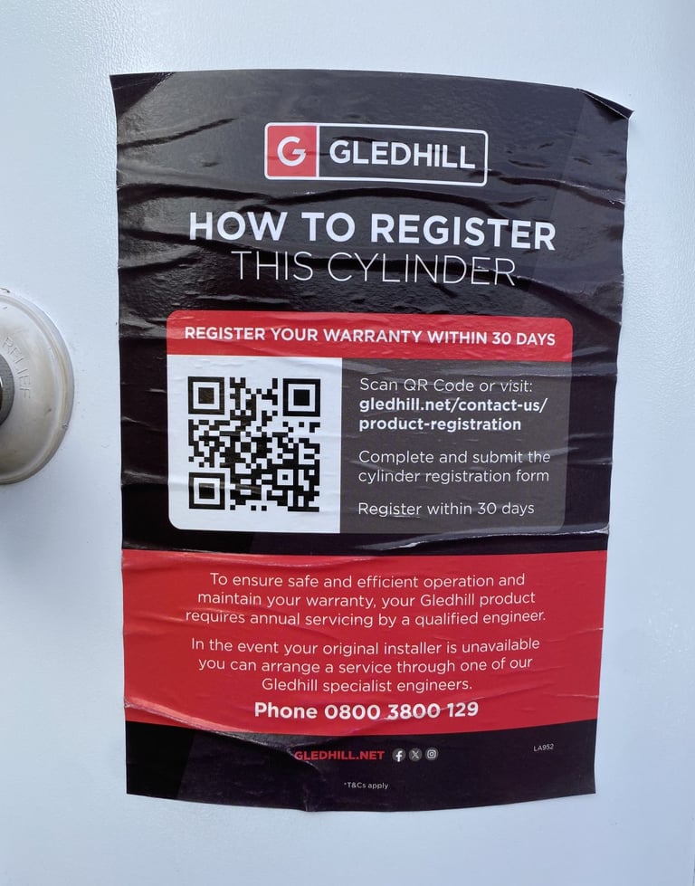 GLEDHILL 300L HOT WATER CYLINDER PLUHP300S STAINLESS LITE PLUS SOLAR HEAT PUMP