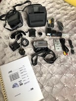 JVC Video Camera complete with ALL accessories