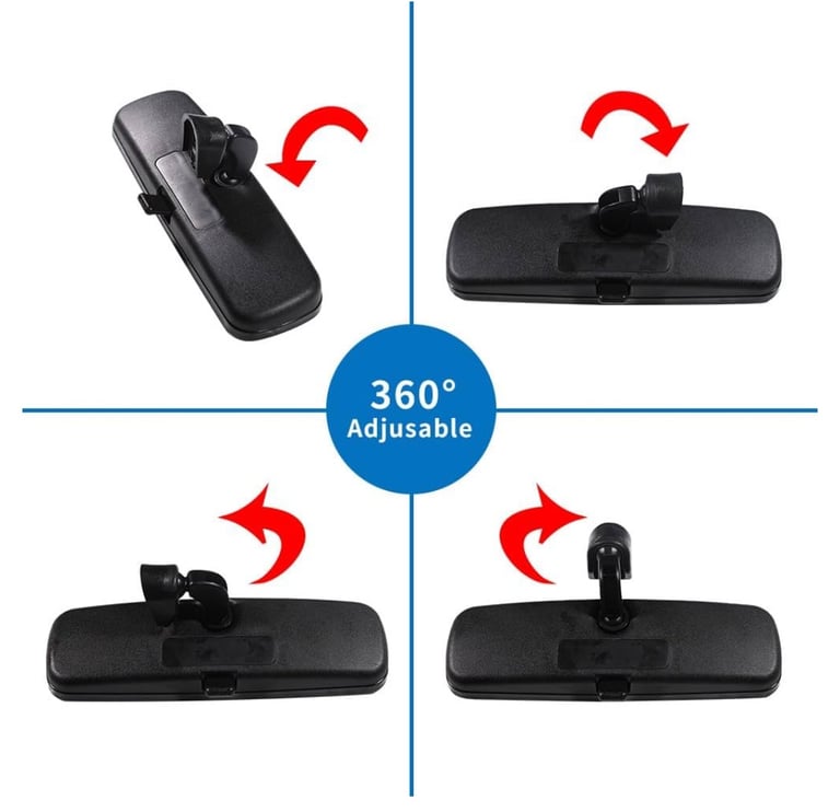 Interior Rear View Mirror Car Mirror Compatible With Ford Focus Fiesta Focus C-Max