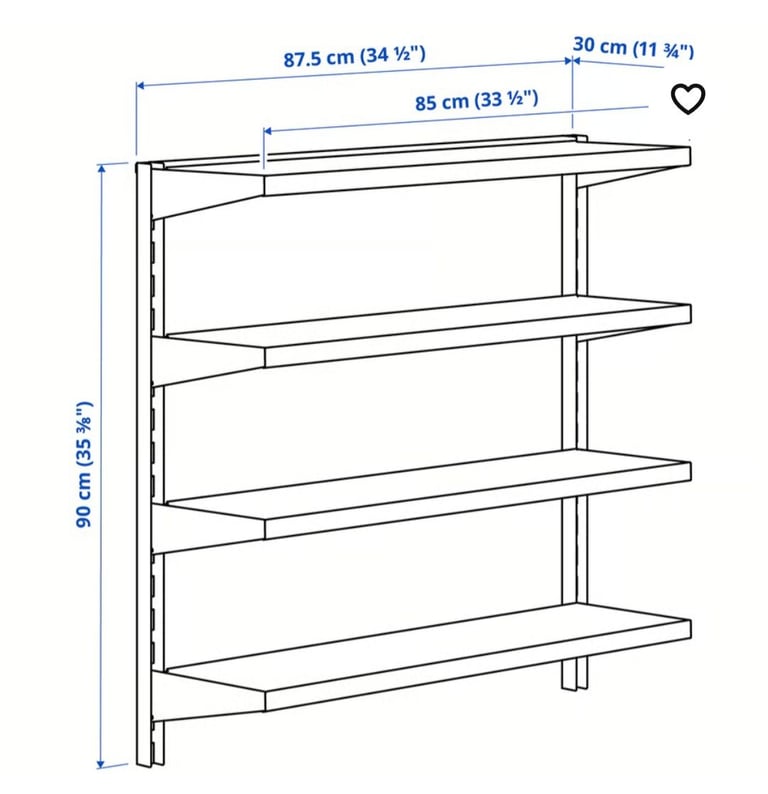 Shelf brand new