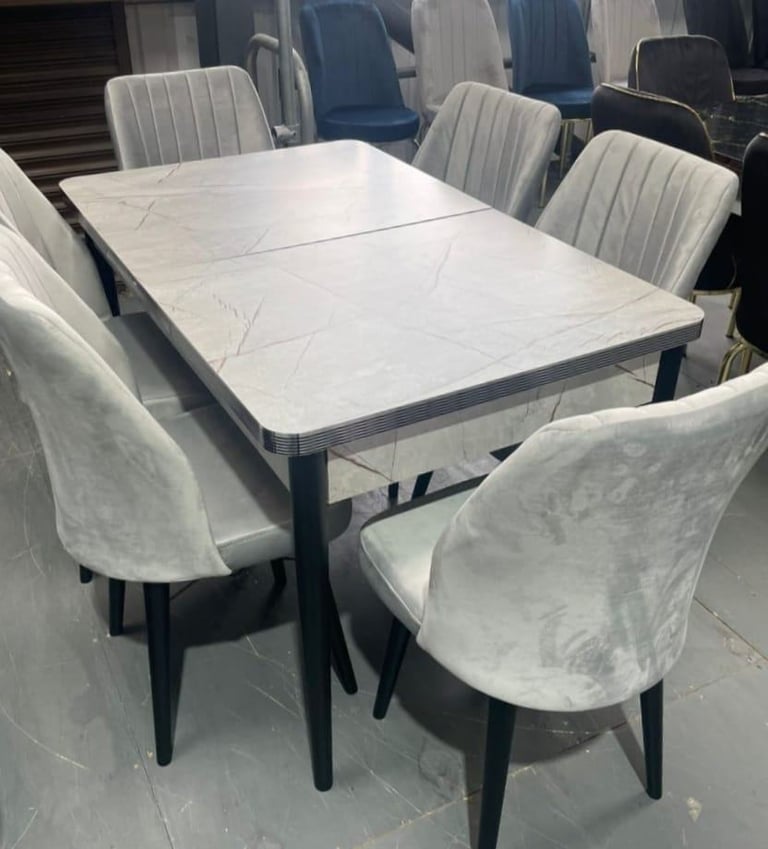 New dining tables with 6 chairs