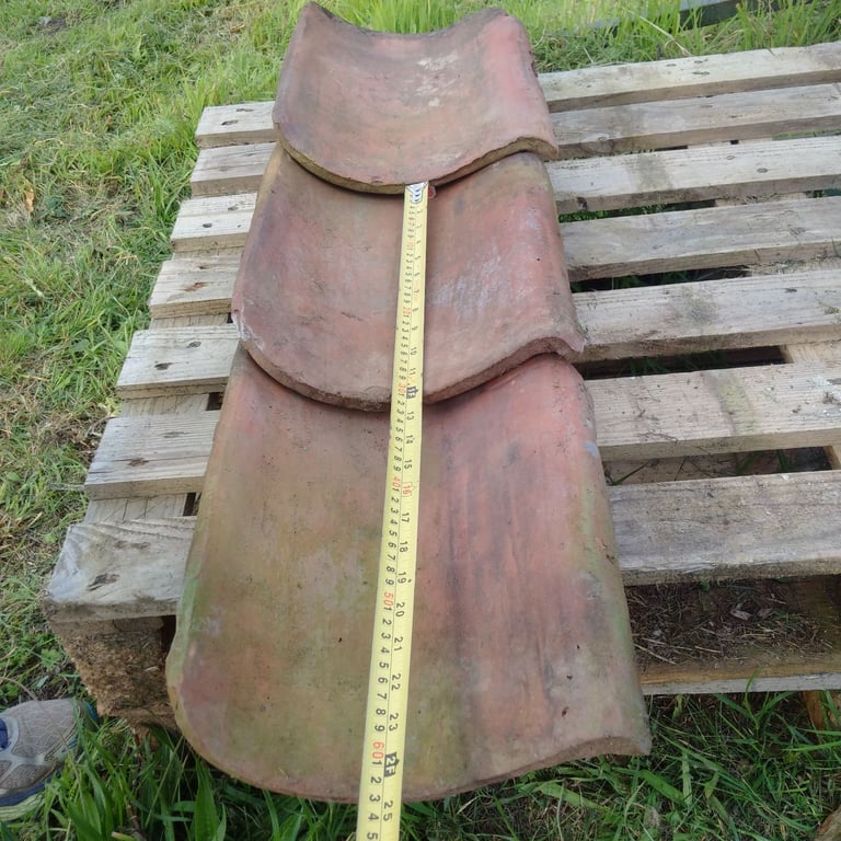 1100+ Reclaimed, handmade antique red clay 'Dutch' Pantiles