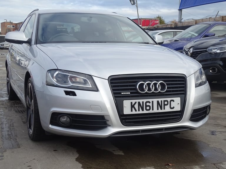 AUDI A3 2.0 TFSI Black Edition Silver Auto Petrol 2011