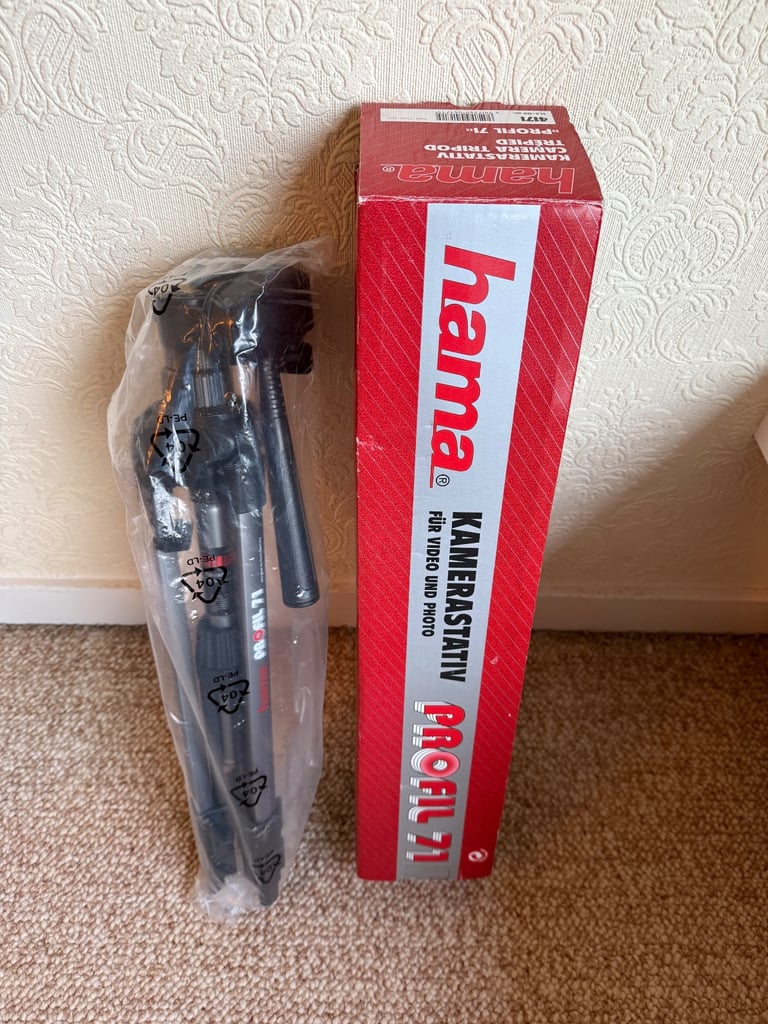 image for Boxed Camera Tripod as pictured 