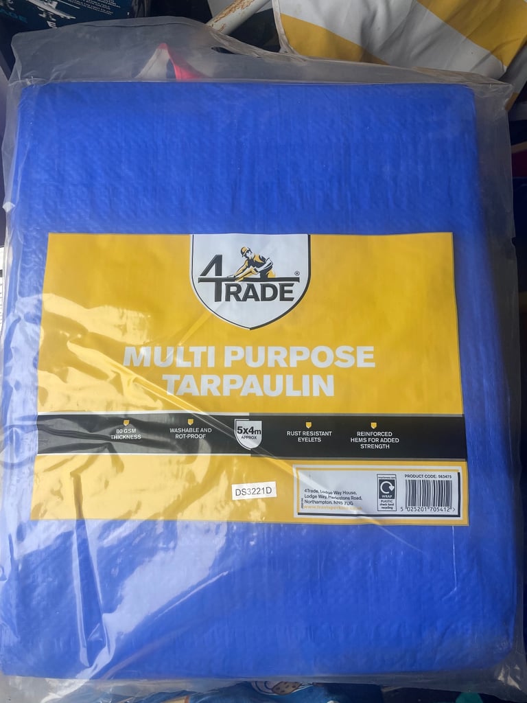 image for Bundle 8x tarpaulin 5x4m 
