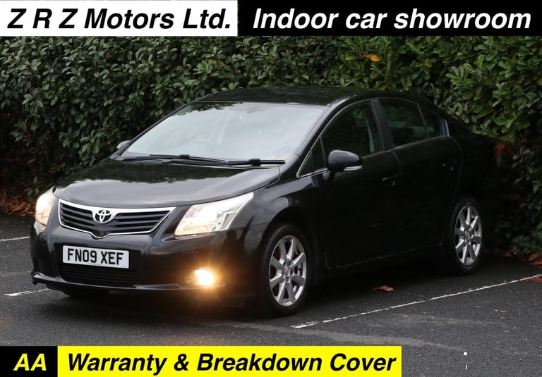 image for 2009 Toyota Avensis 1.8 V-Matic TR Euro 4 4dr SALOON Petrol Manual