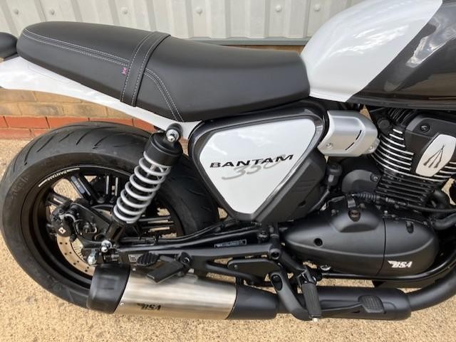 NEW BSA Bantam 350cc...Grey/white...IN STOCK..£3499+OTR