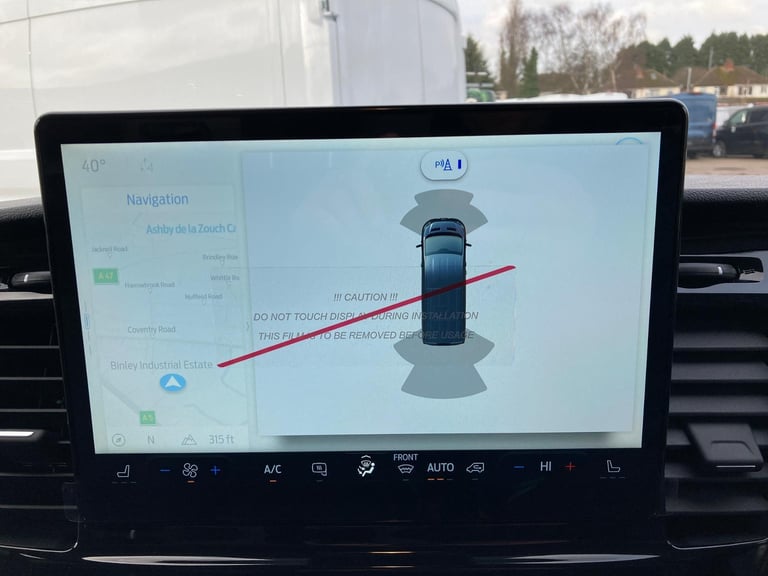 BRAND NEW ELECTRIC Ford E-Transit Trend Van 1.7 68kwh 184ps AUTO Moondust Silver