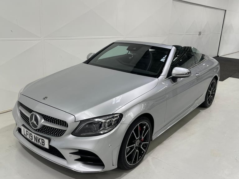 2019 Mercedes-Benz C Class C300 AMG Line Premium 2dr 9G-Tronic CONVERTIBLE PETROL Automatic