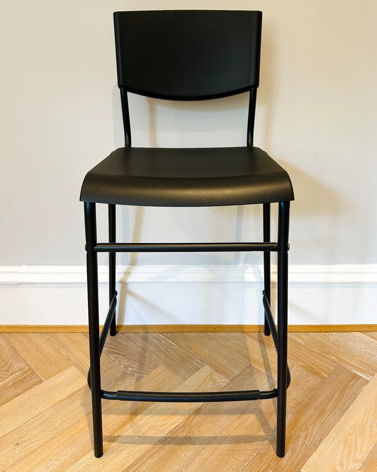 Ikea Black Stackable Stool (£20 for two)