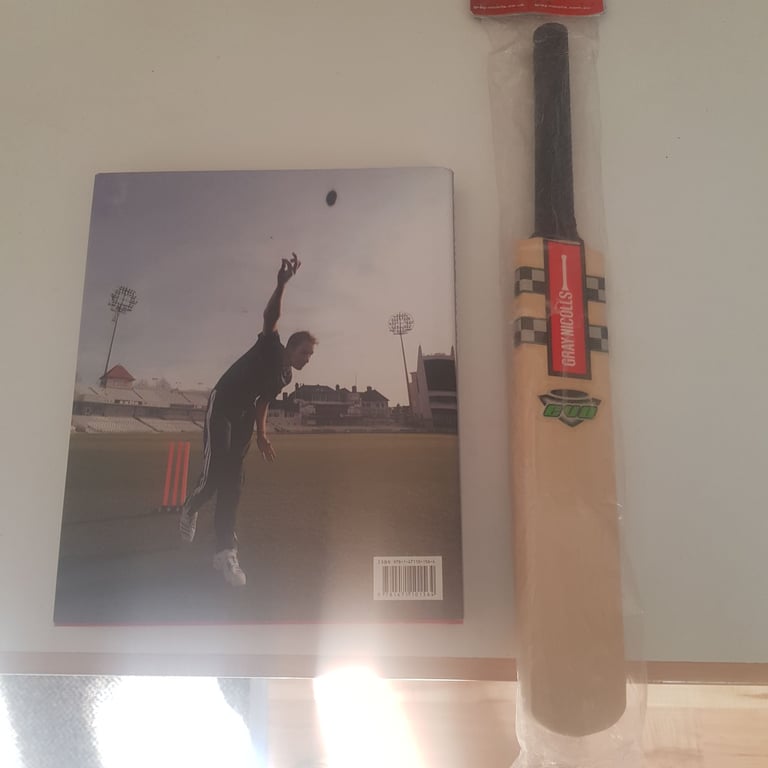image for Signed Stuart Broad Book