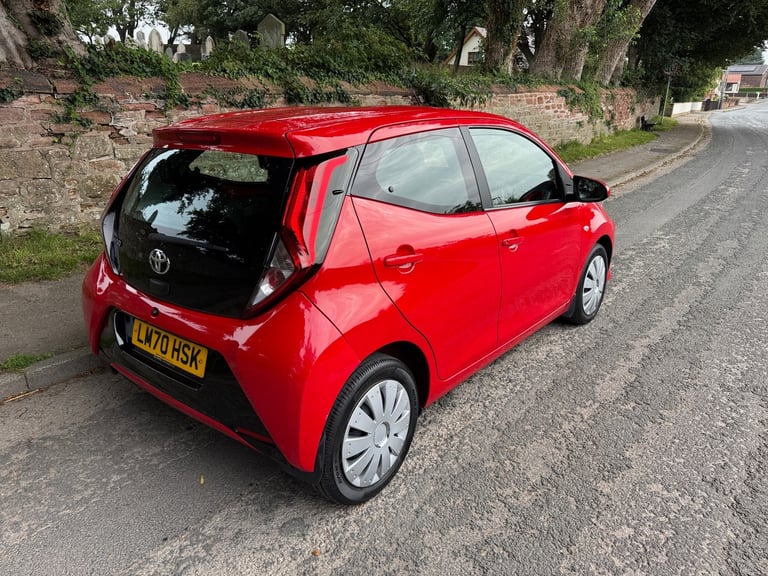 2020 70 Toyota Aygo 1.0 VVT-i X-Play TSS 5dr with only 36k miles