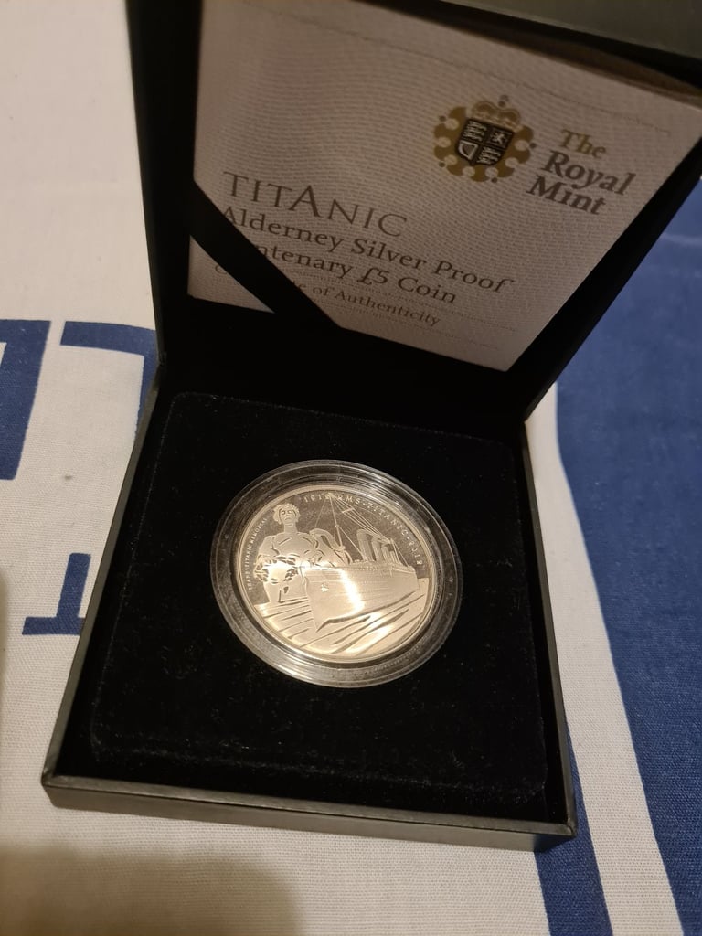 image for Royal mint silver titanic coin
