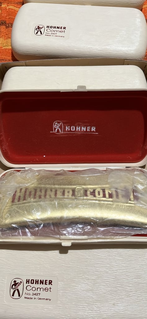 Hohner Harmonica 3427 plays double sided C and G