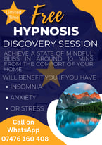 Free Hypnosis Discovery Session Gift Card