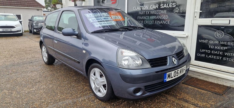 2005 Renault Clio 1.2 16V Dynamique 3dr HATCHBACK PETROL Manual