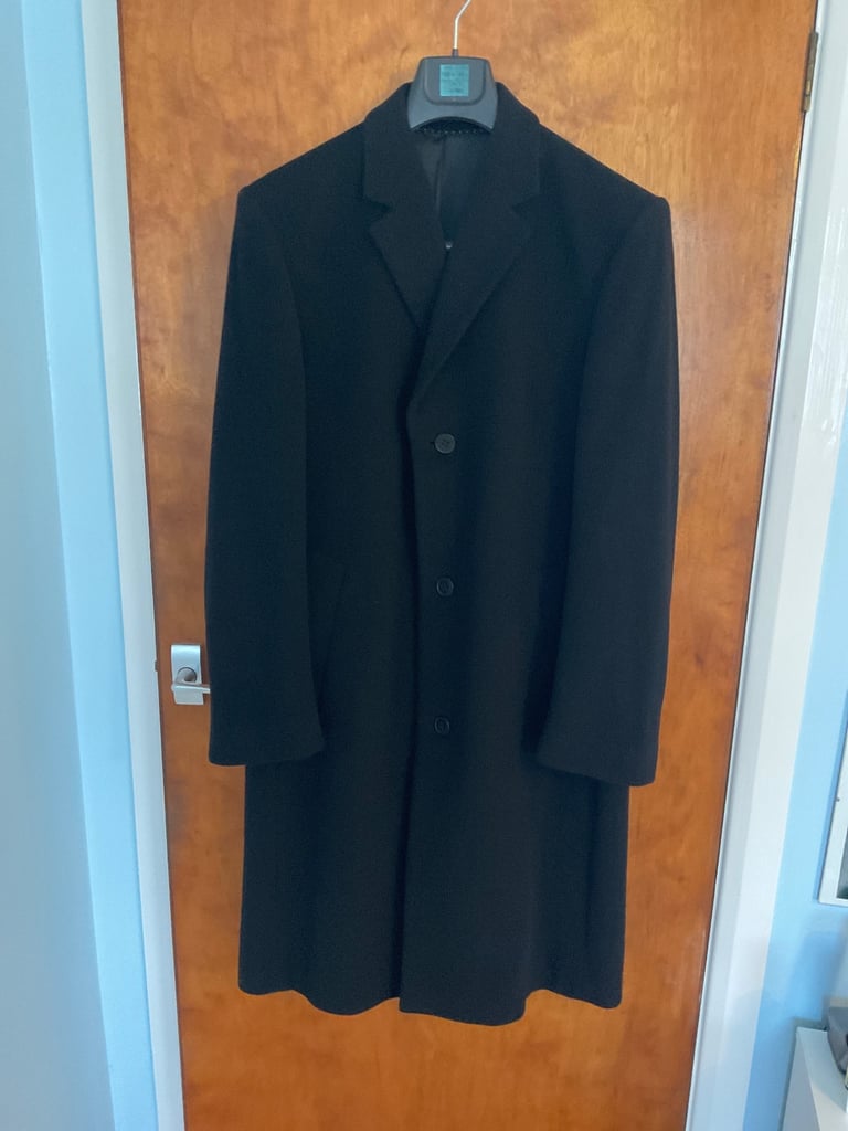 Men’s winter overcoat by Jeff Banks