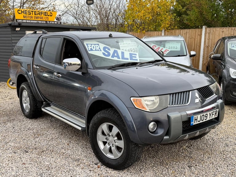 2009 Mitsubishi L200 Double Cab DI-D Warrior II 4WD 134Bhp PICK UP DIESEL Manual