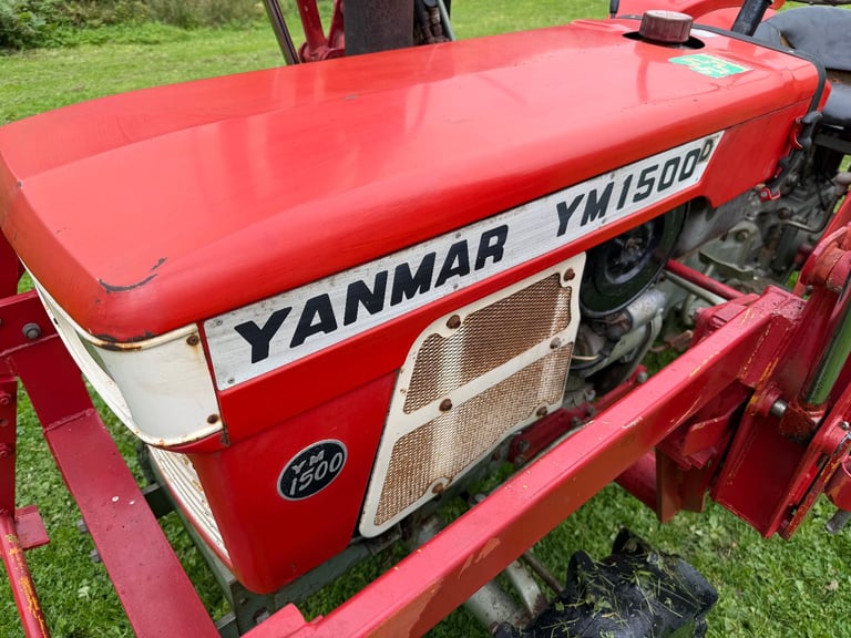 YANMAR YM1500D 4WD TRACTOR WITH FRONT LOADER/ BUCKET ** WATCH VIDEO *** 15HP ** 835 Hours