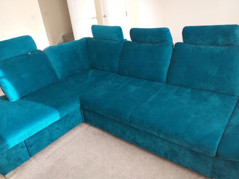 Corner sofa bed - as new