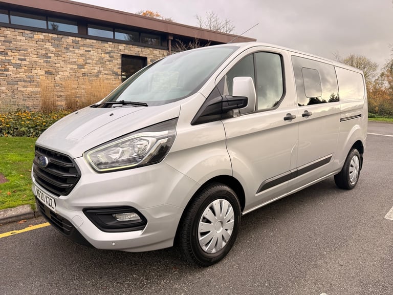 Ford, TRANSIT CUSTOM TREND, CREW CAB, NO VAT, WETBELT DONE, HDD SCREEN
