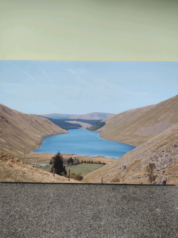 24 Inch Photographic Print of "Moffat Loch" Scotland, on Box Canvas!! 