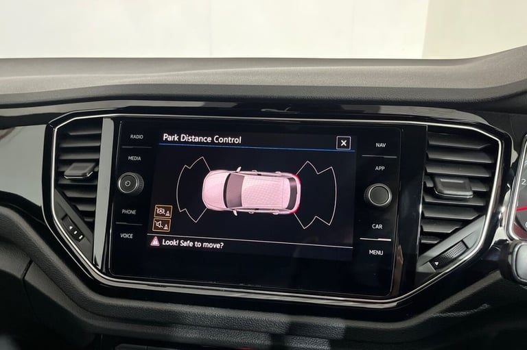 2021 21 VOLKSWAGEN T-ROC 1.5 TSI EVO BLACK EDITION SUV 5DR PETROL MANUAL EURO 6 