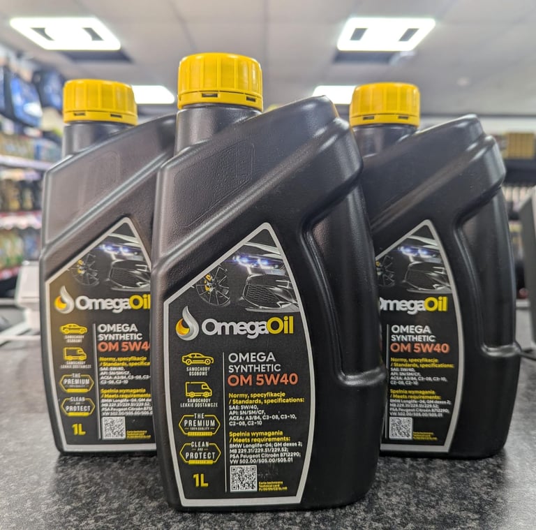image for Omega Engine Oil 1L 5w 40 C3