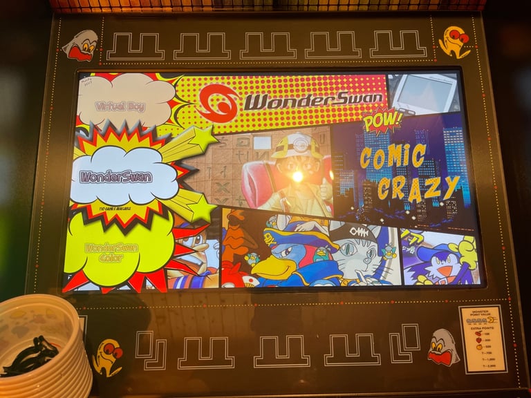 Pacman Arcade Machine & Stool + 15000+ games installed RetroPI - Full Size Upright Arcade Machine