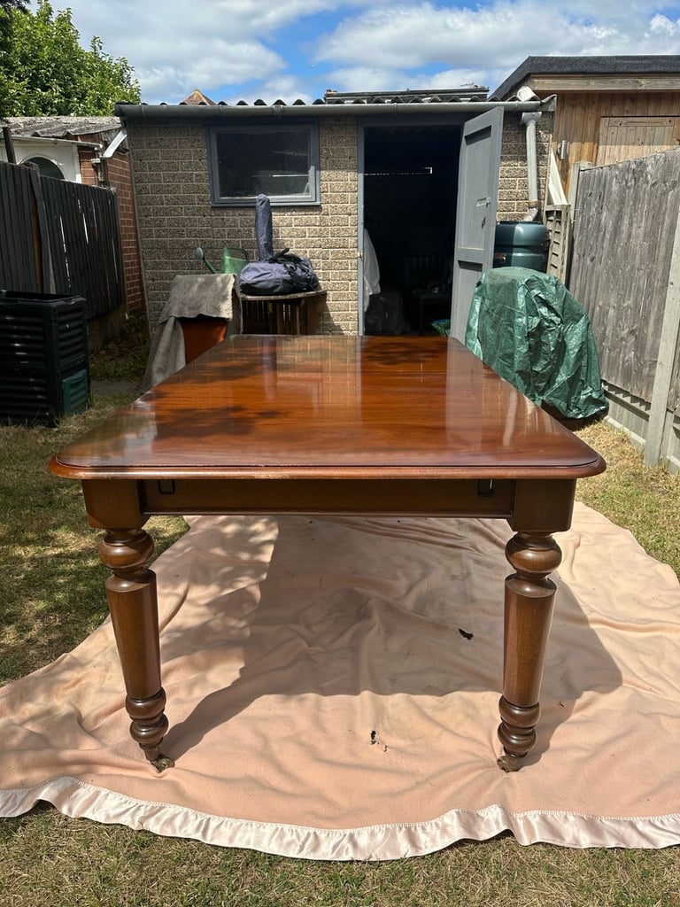 Antique Dining Table and Chairs 
