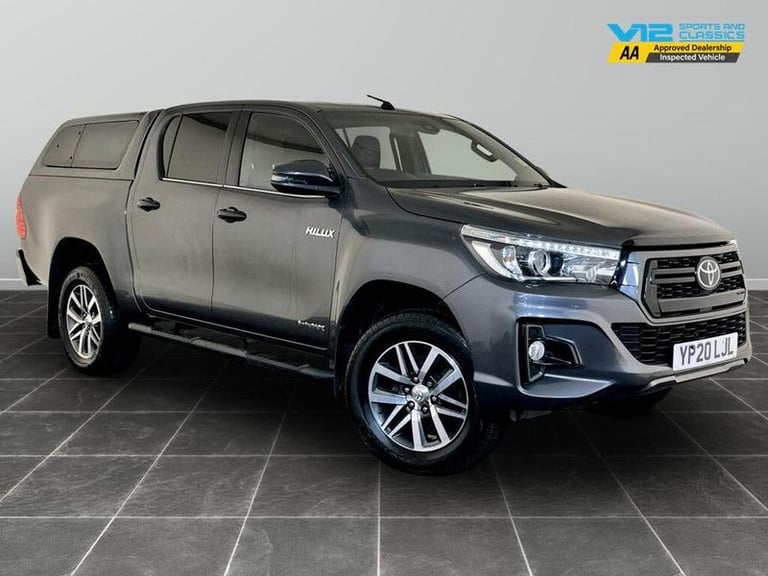 2020 Toyota Hilux 2.4 D-4D Invincible X Auto 4WD Euro 6 (s/s) 4dr (TSS) Automatic Pickup Diesel A...