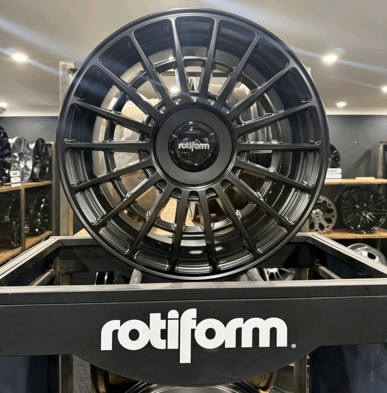 19" Rotiform LAS-R Alloy Wheels 5x112 Fit VW Caddy Mk3 Mk4 BMW Mercedes A Class