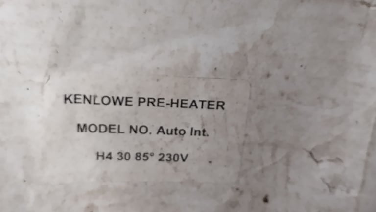 kenlowe 12v 24v engine interior preheater warmer winter 2kw 3kw van vw splitty 240v boat free post