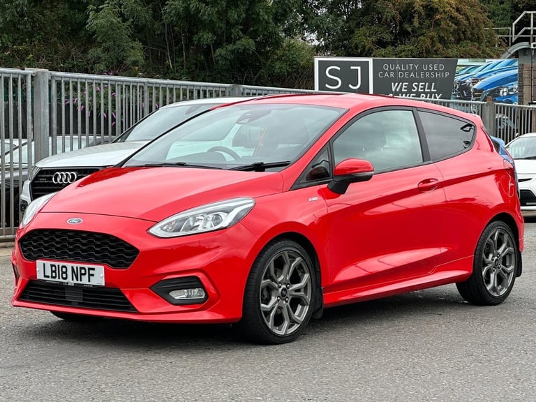 2018 Ford Fiesta 1.0T EcoBoost ST-Line Euro 6 (s/s) 3dr HATCHBACK Petrol Manual