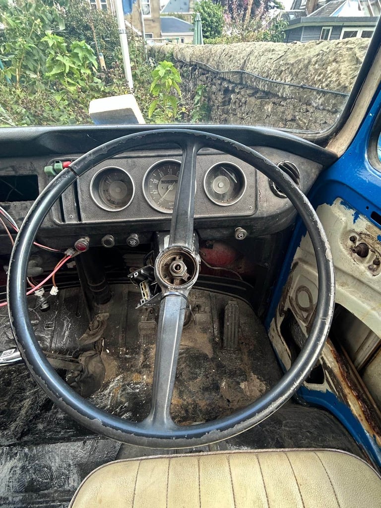 1972 VW T2 Camper Project - New Engine, Originals, £5,500