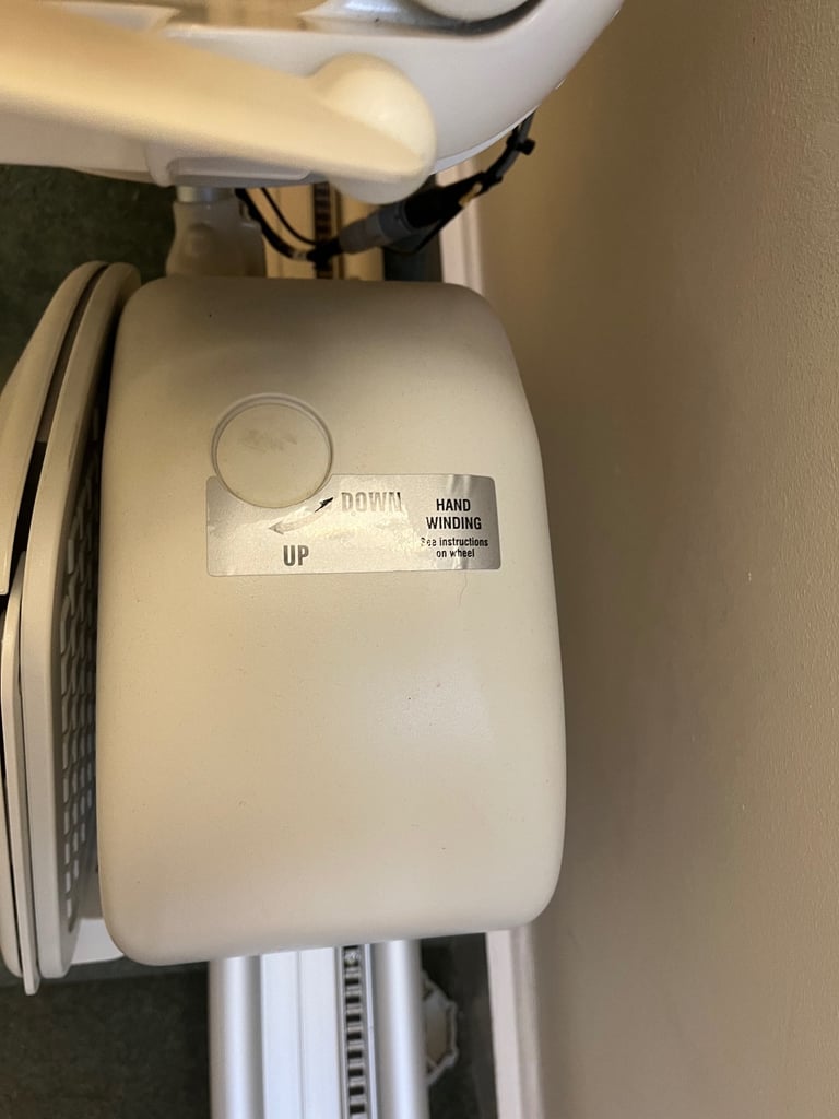Acorn Straight Stairlift with remote control 