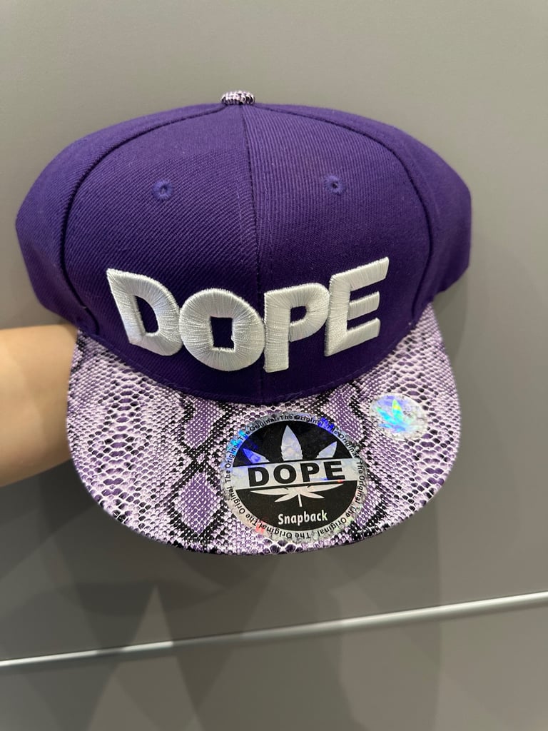 image for Dope hat  purple one size unisex 
