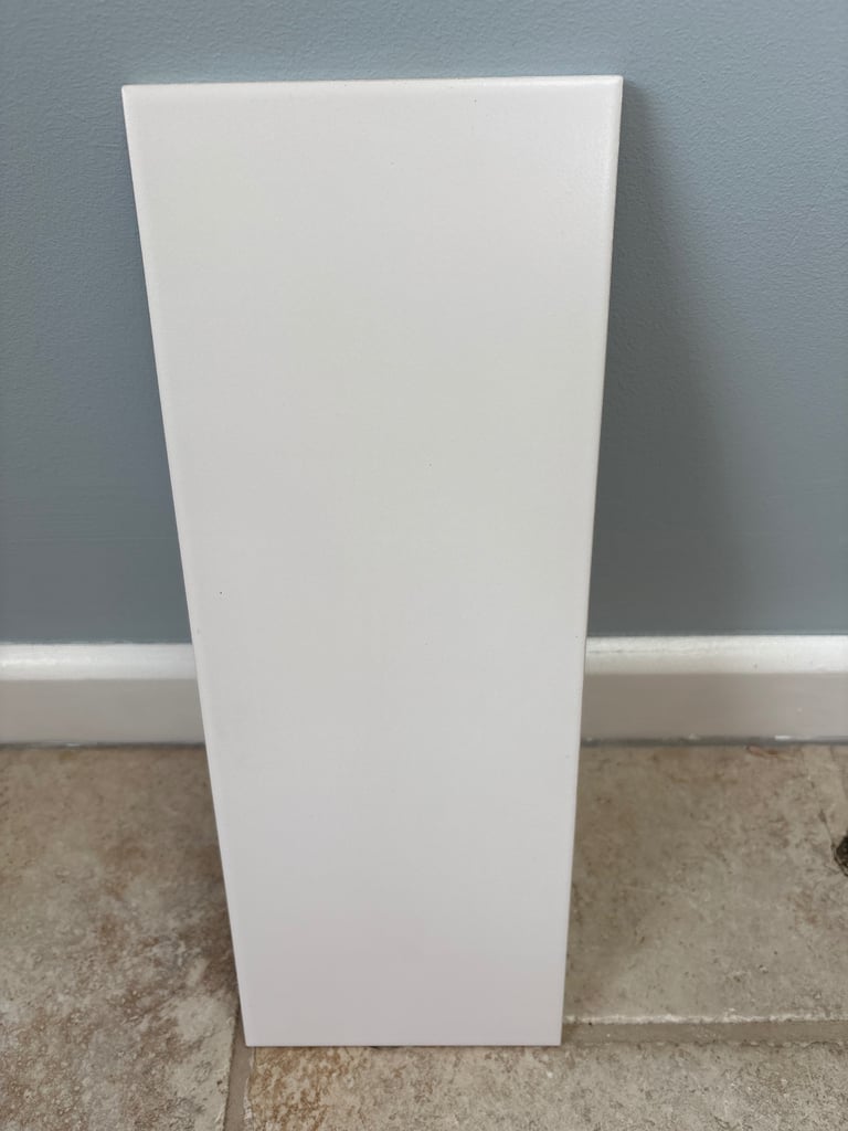 White ceramic tiles