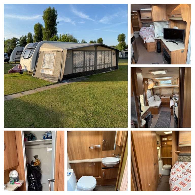 SOLD……..Swift Challenger 620 (2011) 4 Berth Sited at Plassey Holiday Park Pitch D9
