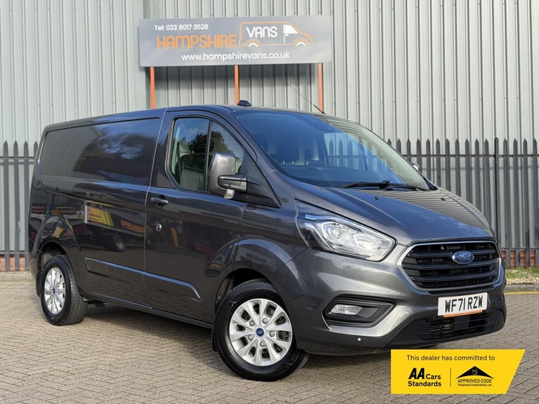 2021 Ford Transit Custom 1.0 340 EcoBoost 13.6kWh Limited Panel Van 5dr Petrol Plug-in Hybrid Aut...