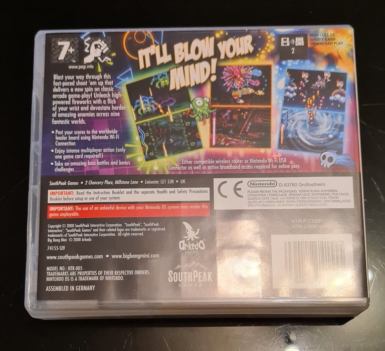 Nintendo DS Big Bang Mini Game