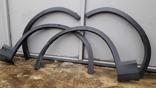 BMW X3 X4 F25 F26 ARCH SET SIDE MOULDING TRIMS SE 2011-2018 ARCHES