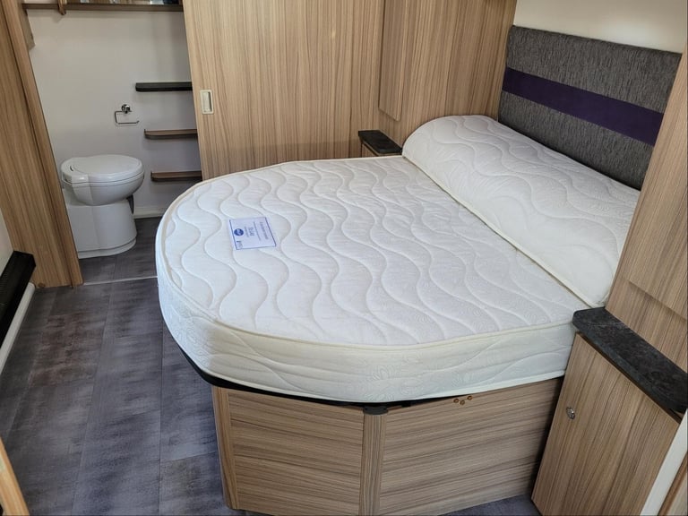 Bailey Pegasus Grande SE Brindisi 2023 Single Axle 4 Berth - 8FT Wide, Fixed Bed