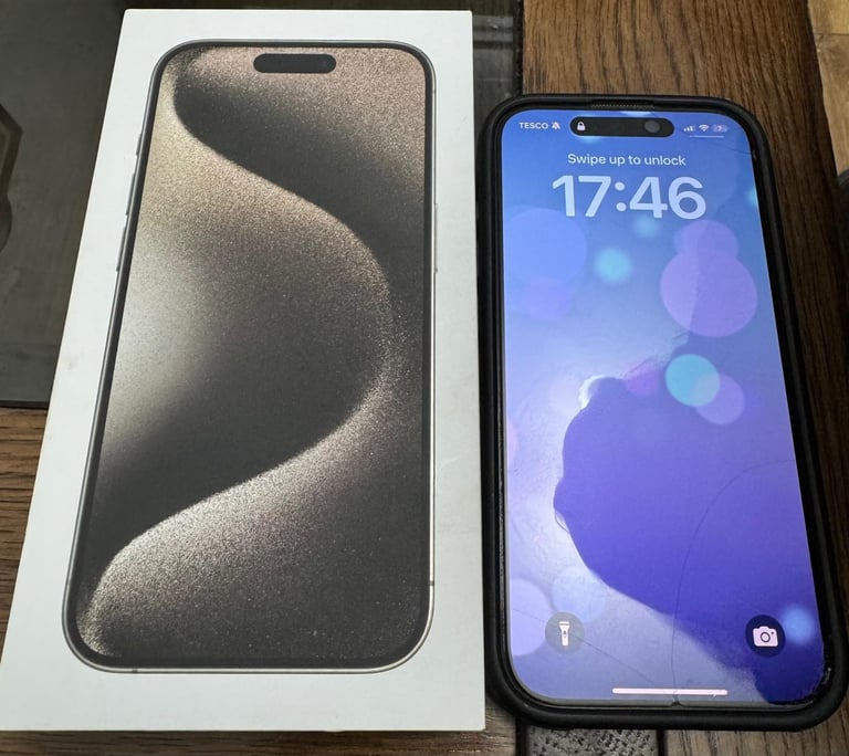 image for Iphone 15 pro 128gb natural titanium 